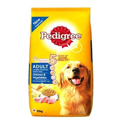 Pedigree Adult Dog Food Chicken and Vegetables-10kg